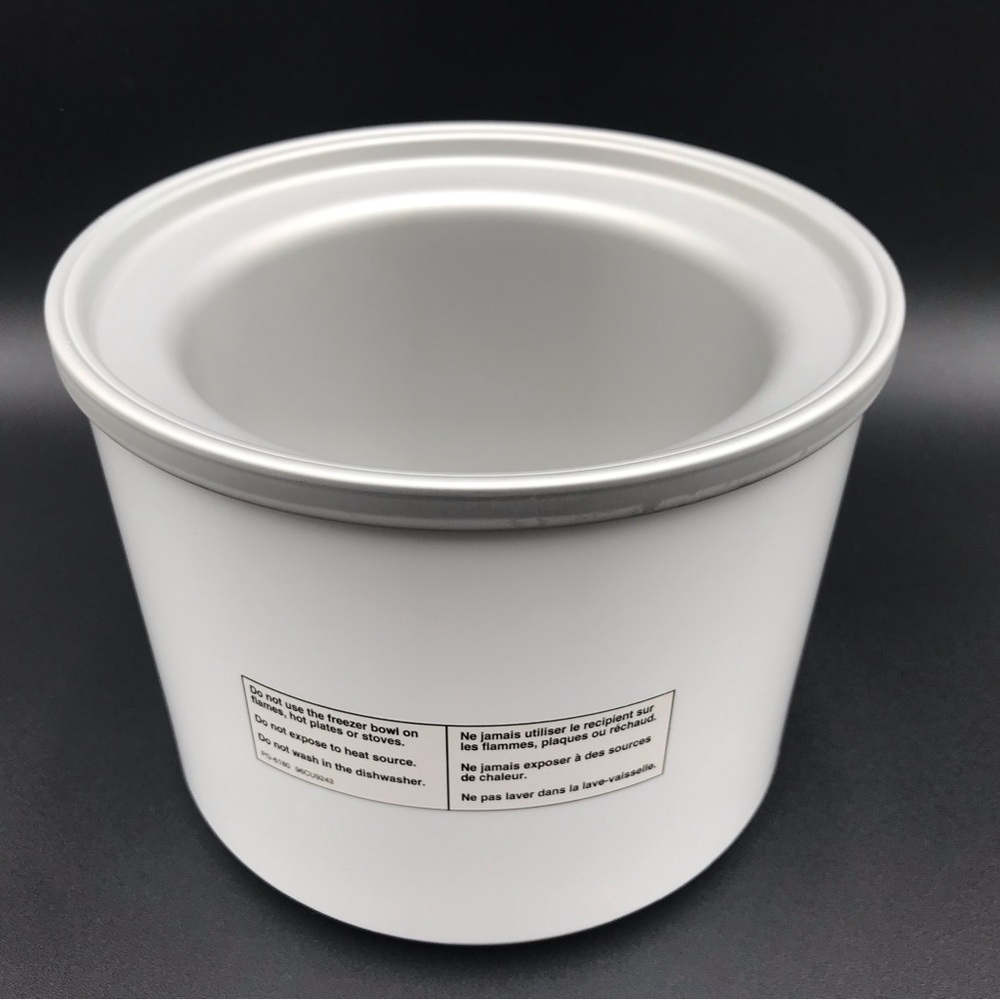 COPY - Cuisinart Ice Cream Maker Replacement Bowl ICE 20 ICE 21 ICE 25